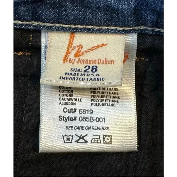 Y2K Citizens of Humanity Low Waist Bootcut Flared Jeans 28 Blue Margo085 Stretch - Picture 8 of 10